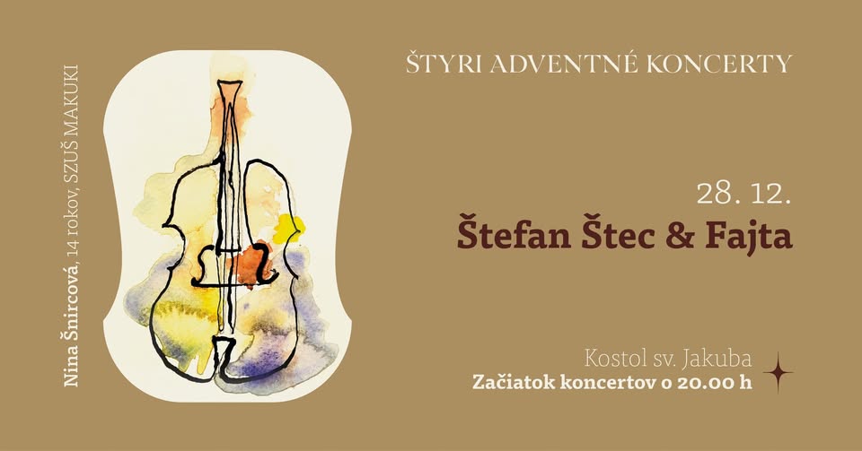 Štefan Štec & Fajta – Štyri adventné koncerty 2024