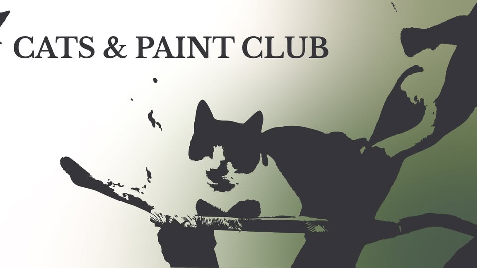 Cats & Paint Club v kočičí kavárně Pelíšek