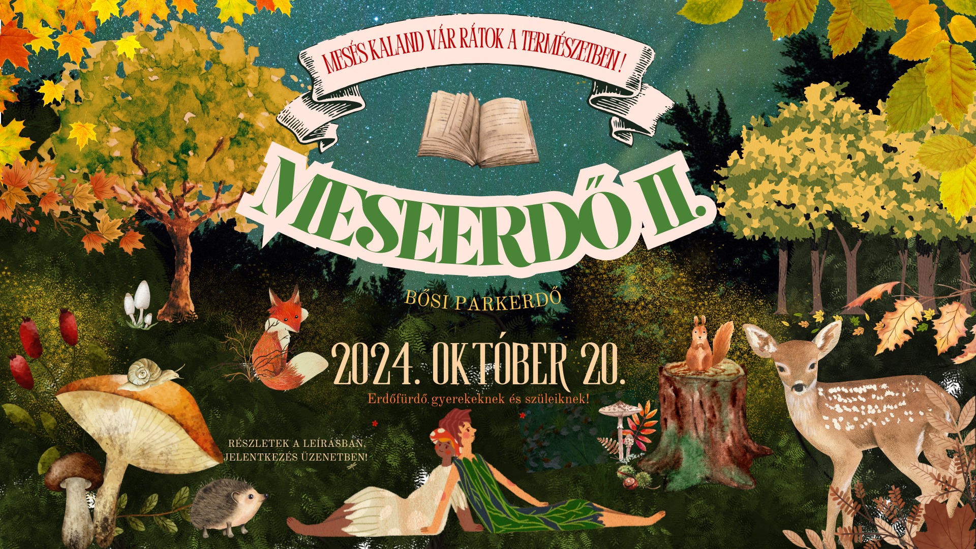 MeseErdő II. - Erdőfürdő gyerekeknek és szüleiknek