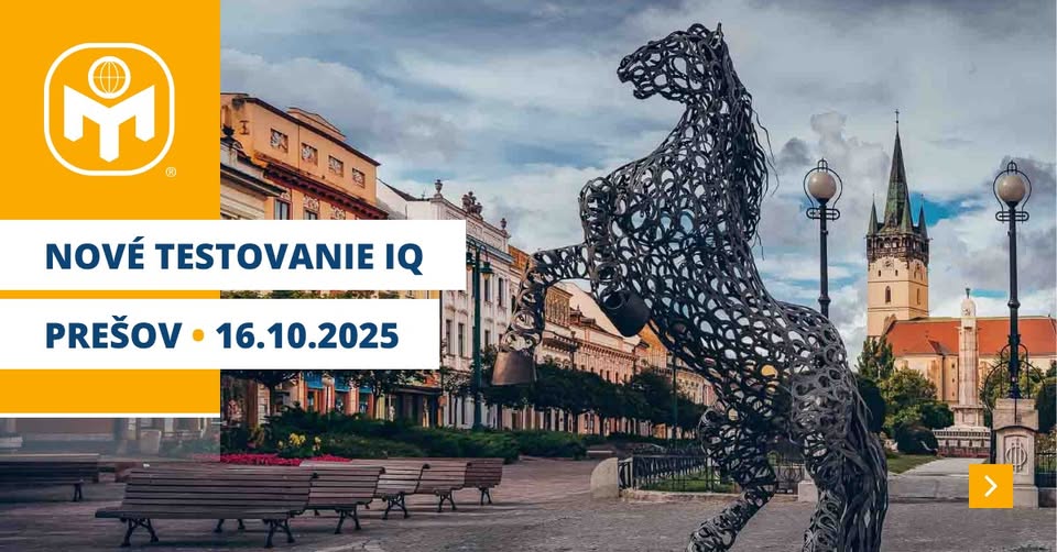 IQ testovanie pre verejnosť v Prešove