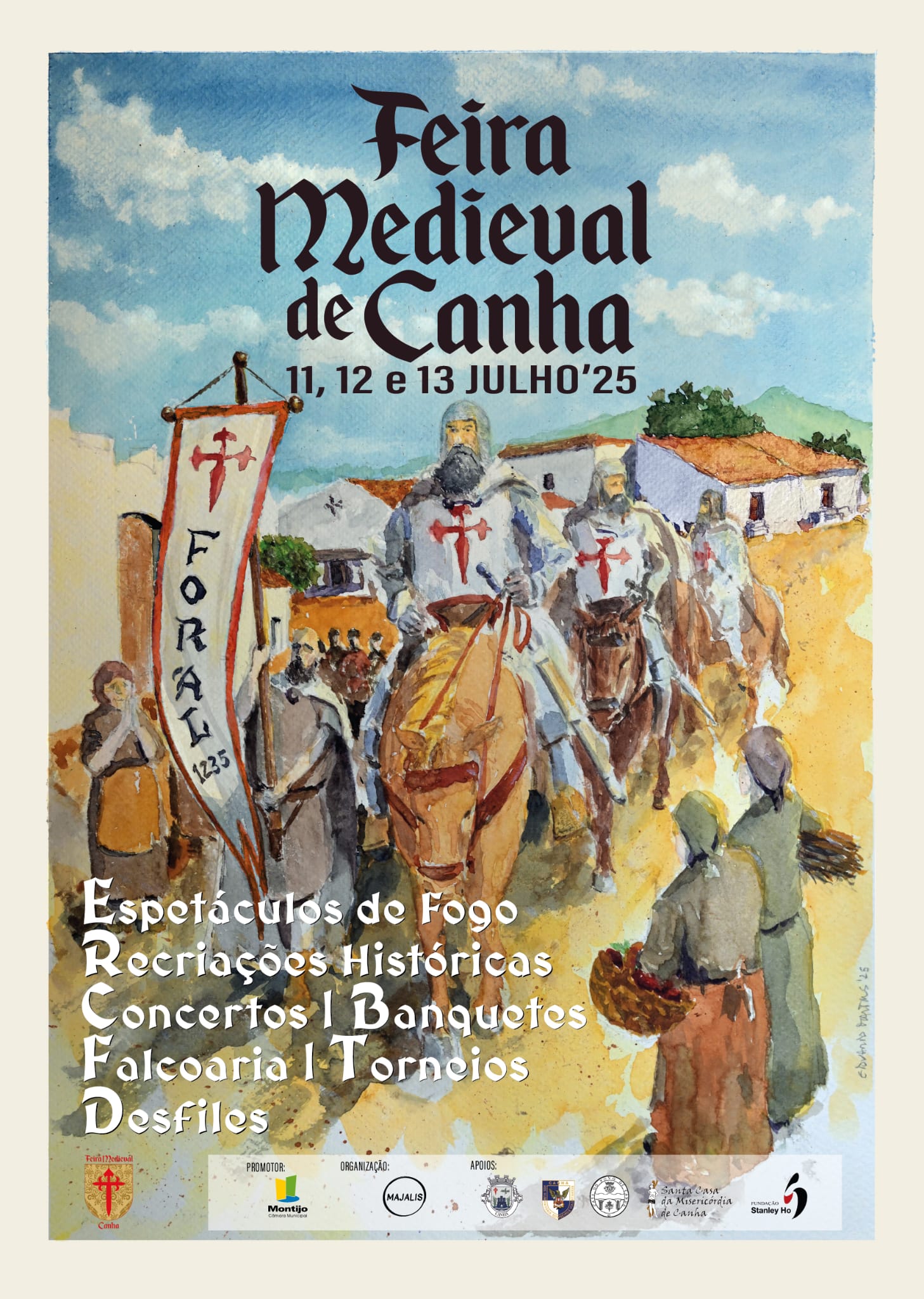 Promoção da Feira Medieval de Canha na BTL, Lisboa