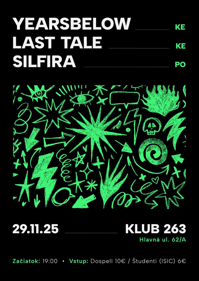 Koncert Last Tale, Yearsbelow & Silfira