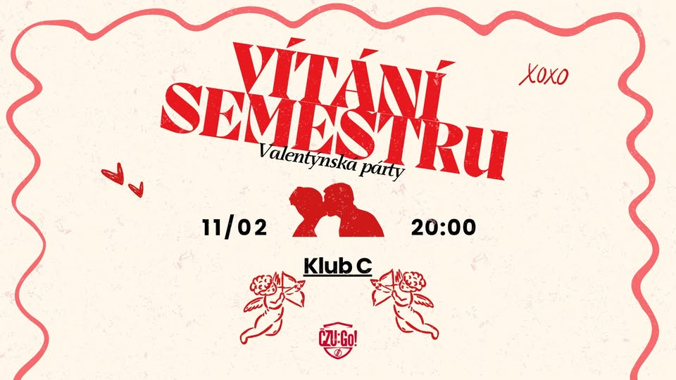 Vítání semestru - Valentýnská párty