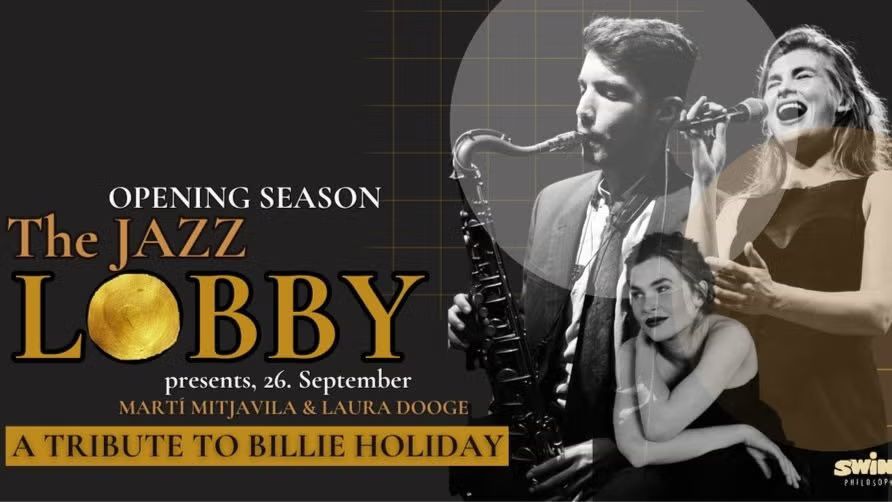 Jazz Lobby - Special tribute to Billie Holiday w/ MartÍ Mitjavila & Laura Dooge!