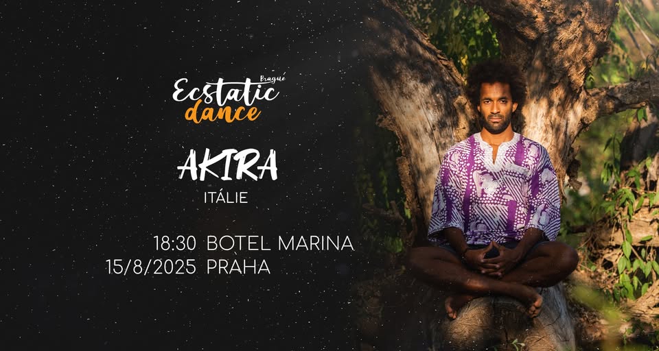ROZLUČKOVÝ ECSTATIC DANCE PRAGUE NA LODI | DJ César Chunk (Peru)