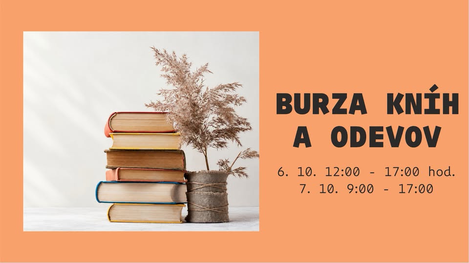 Burza kníh a odevov v krajskej knižnici