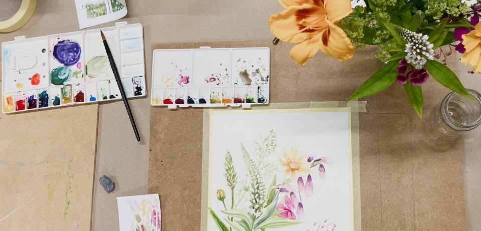 Basics of watercolor for beginners - course