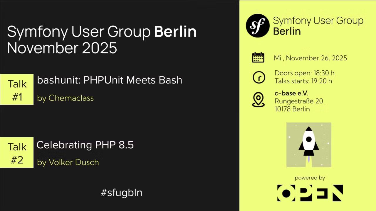 bashunit: PHPUnit Meets Bash & PHP 8.5 Release