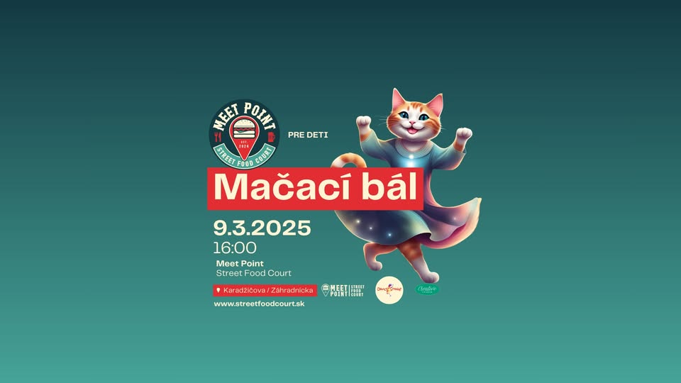 Meet Point pre deti - Mačací bál