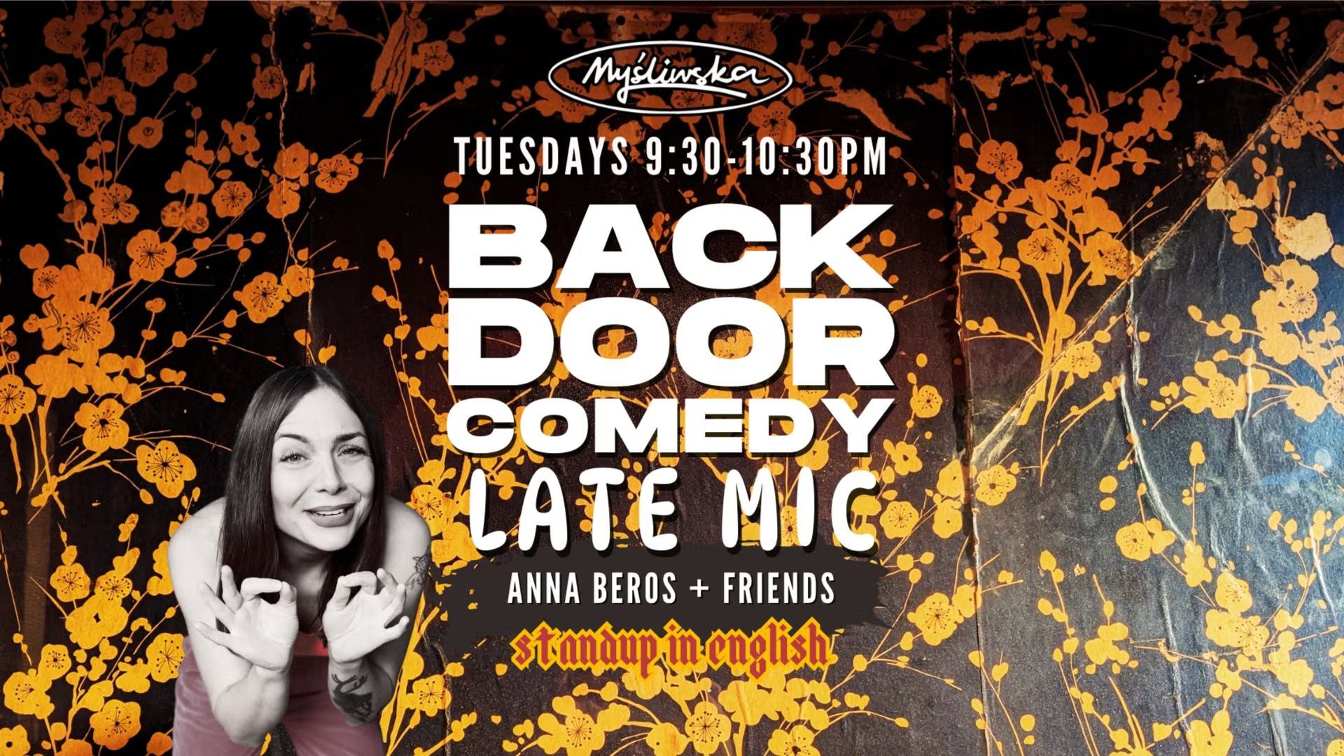 Back Door Comedy: Late Mic Standup in English Tuesdays Xberg