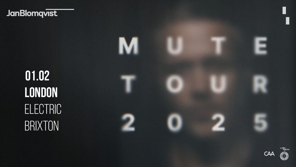 Labyrinth Presents: Jan Blomqvist Mute Tour
