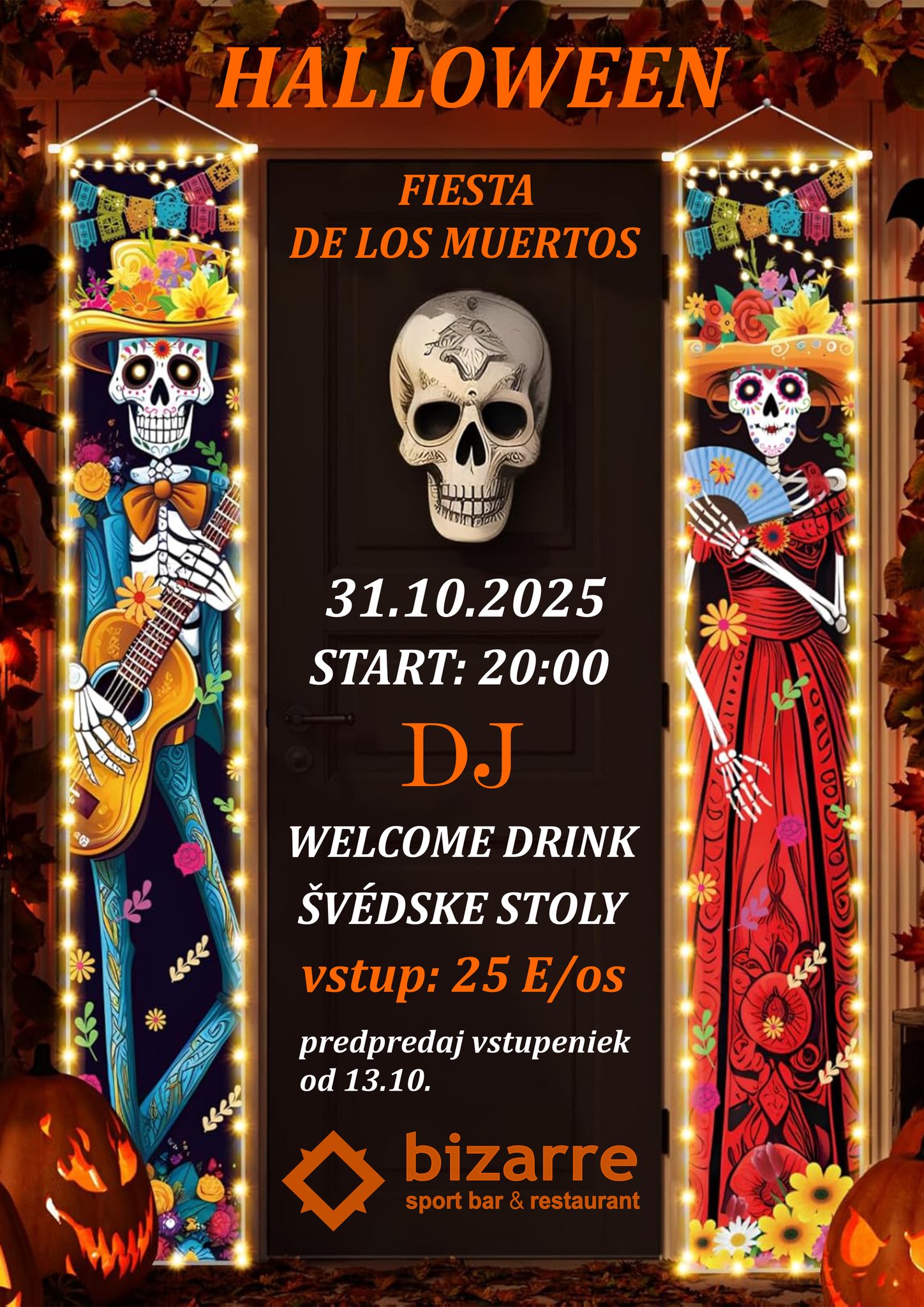 Halloween Fiesta De Los Muertos