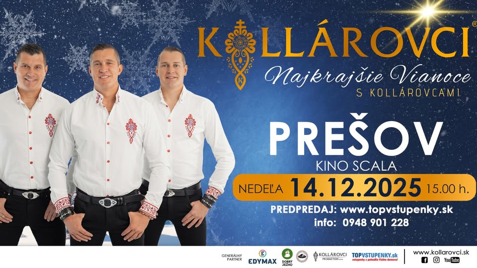 NAJKRAJŠIE VIANOCE S KOLLÁROVCAMI