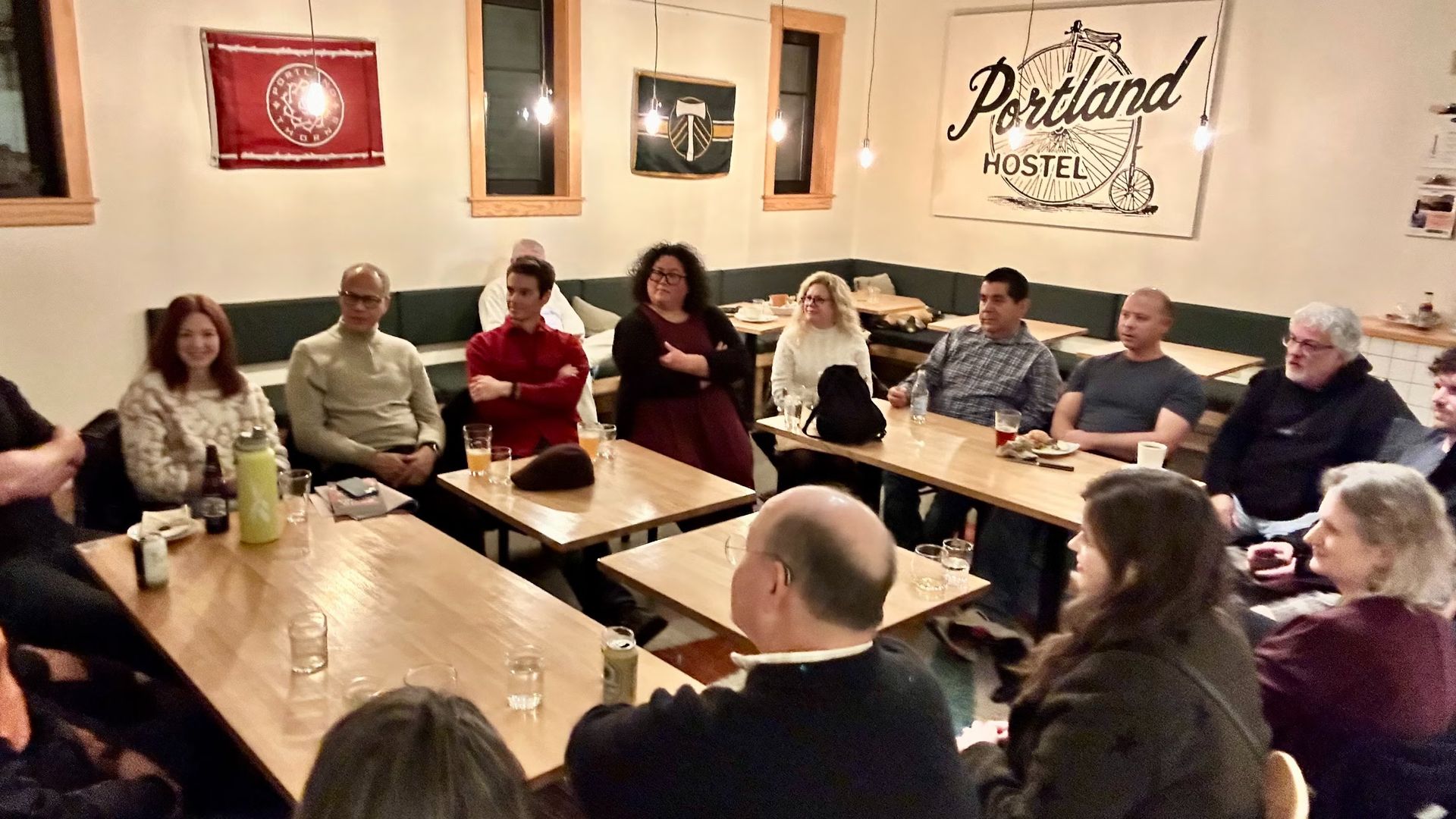 Think & Drink | Topic: Purpose | @ NW Portland Hostel
