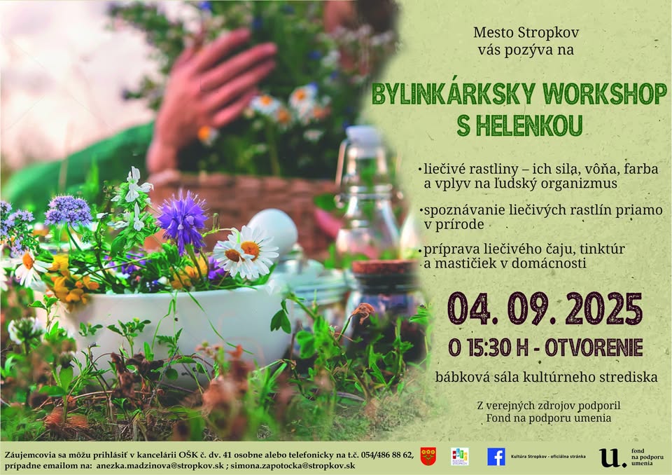 Bylinkársky workshop s Helenkou