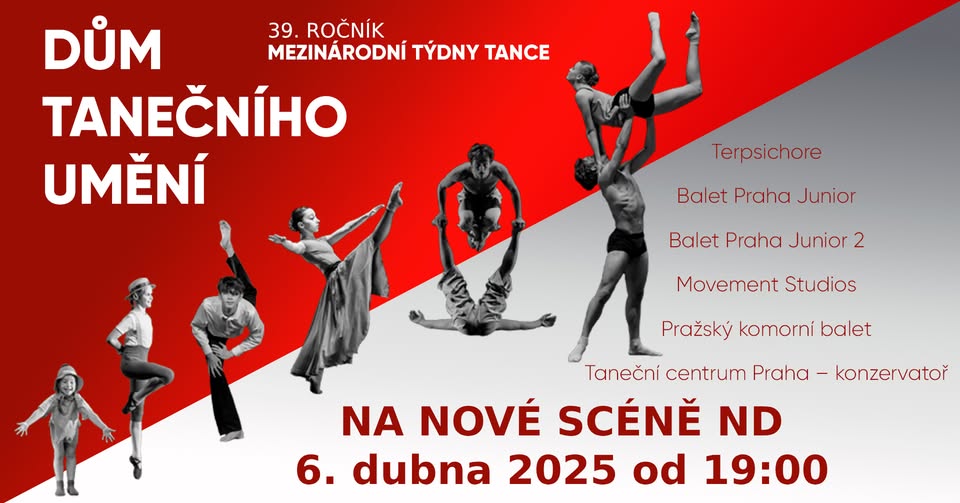 DŮM TANEČNÍHO UMĚNÍ NA NOVÉ SCÉNĚ ND