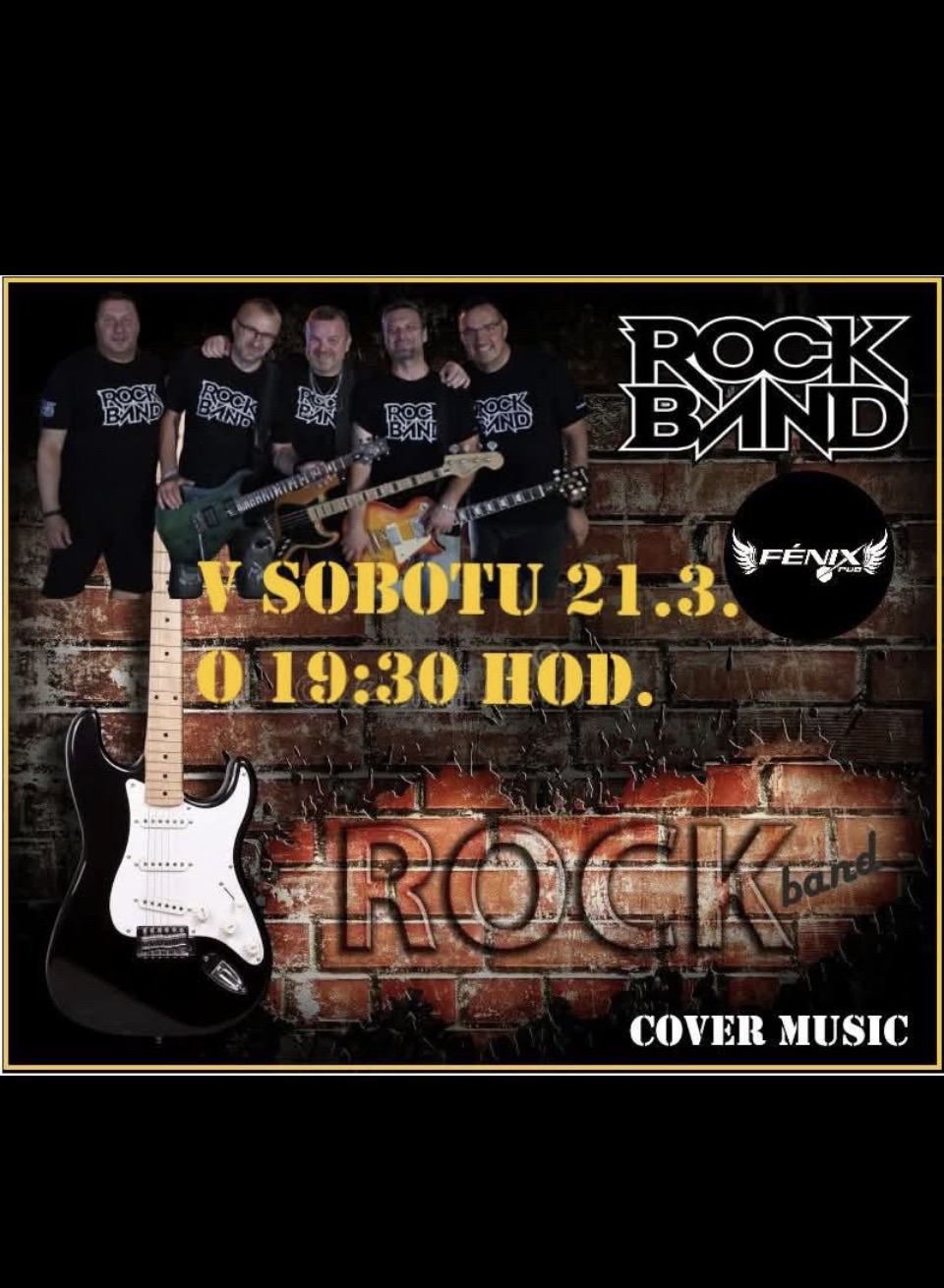 ROCKBAND opäť vo FÉNIX PUB