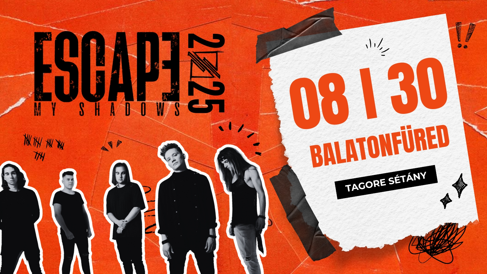 Escape My Shadows // BalatONkoncert, Balatonfüred // 08.30.