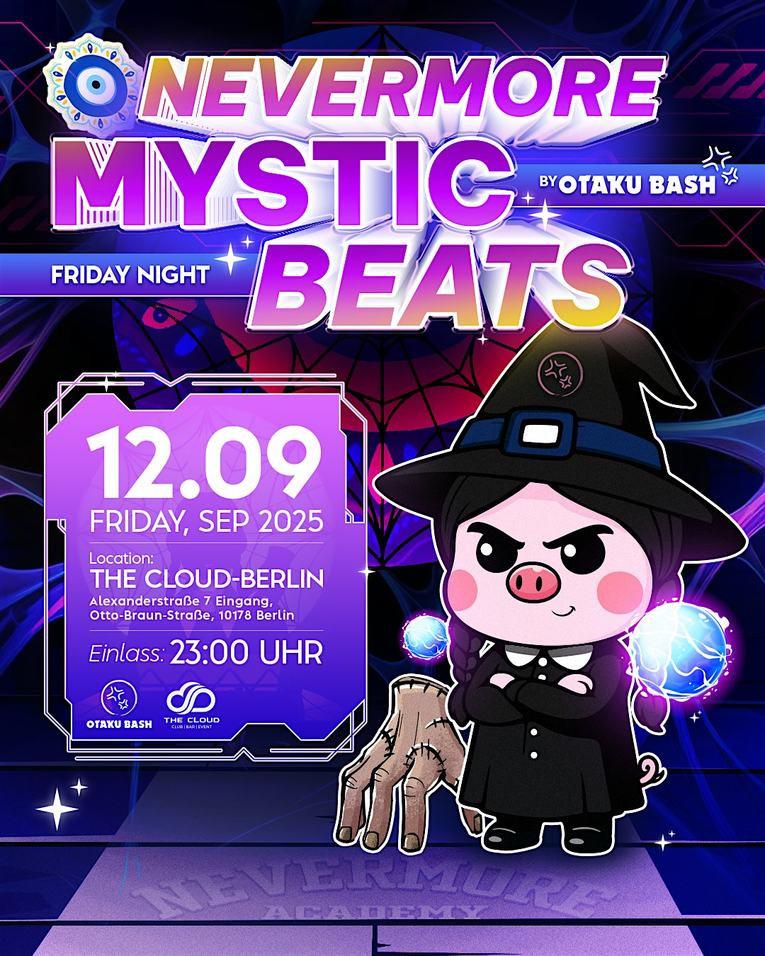 Anime & Cosplay Party - Nevermore Mystic Beats