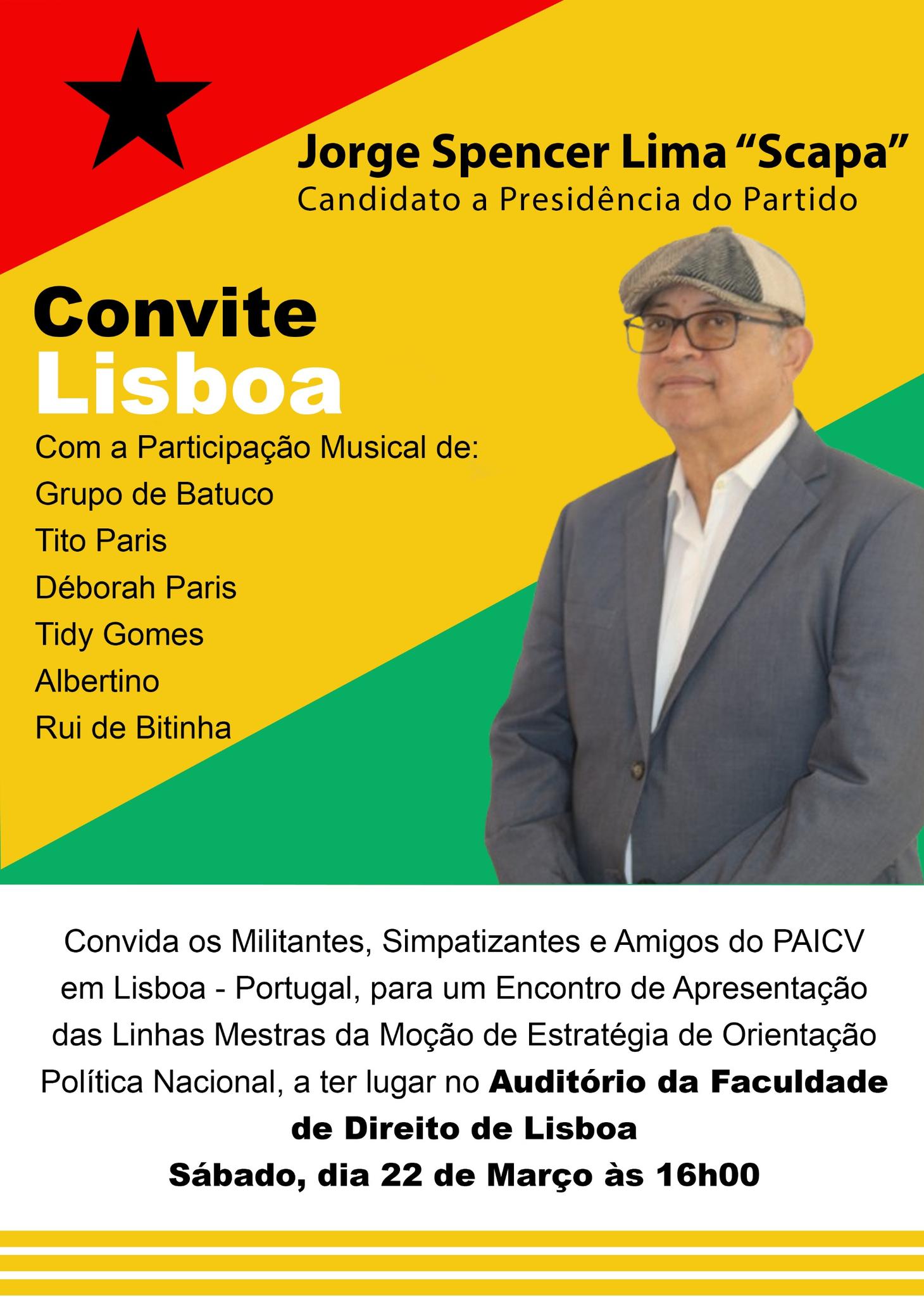Apresentação da Candidatura e Linhas Mestras da Moção de Estratégia Política Nacional que a animam.