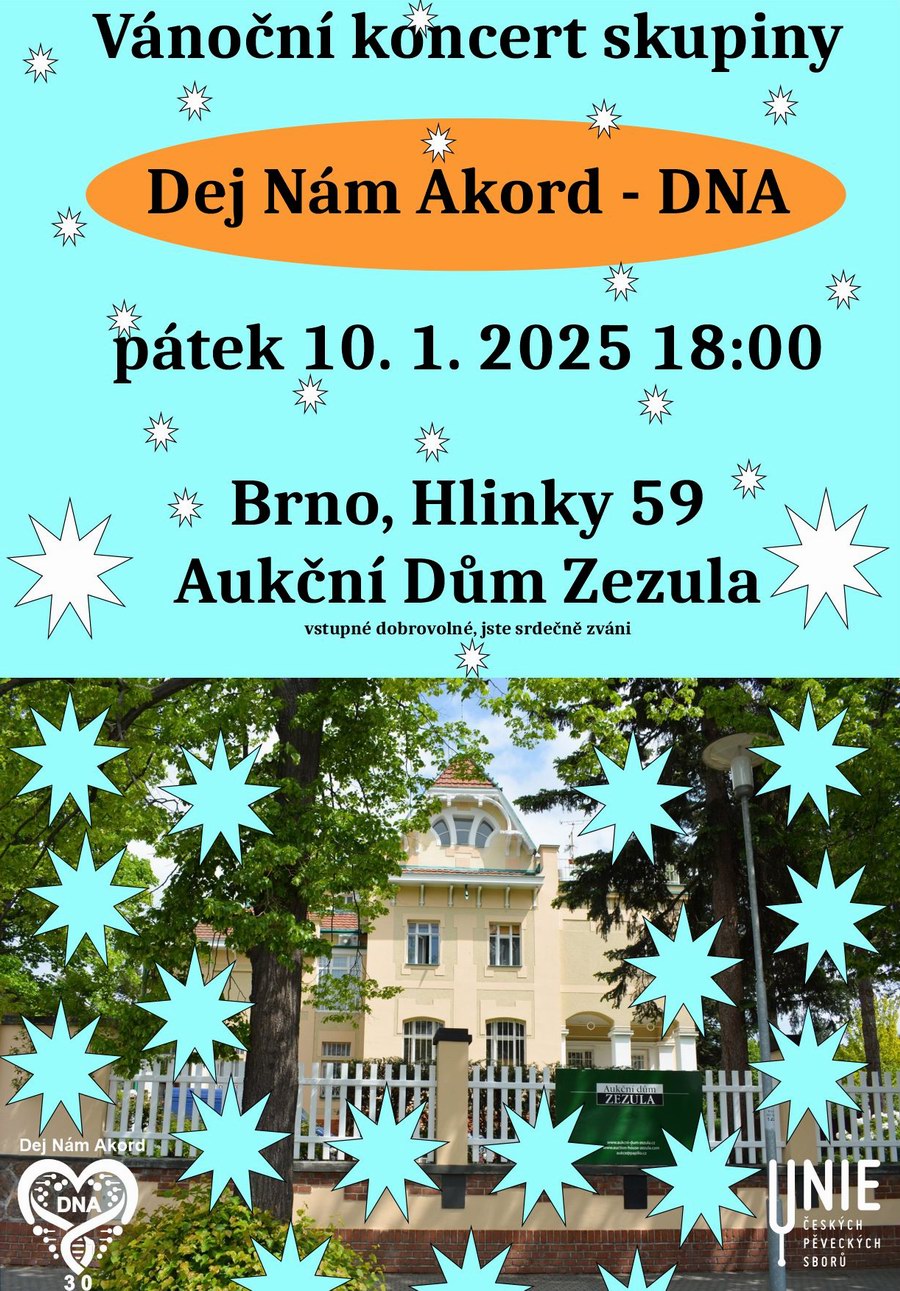 Vánoční koncert DNA