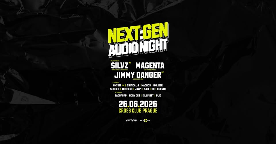 Next:Gen Audio Label Night w/ SILVZ (UK) & MC JIMMY DANGER (UK)