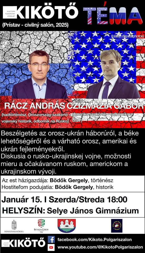 Beszélgetés az orosz-ukrán háborúról, a béke esélyéről és a várható orosz, amerikai fejleményekről