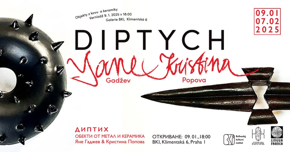 DIPTYCH. Objekty z kovu a keramiky