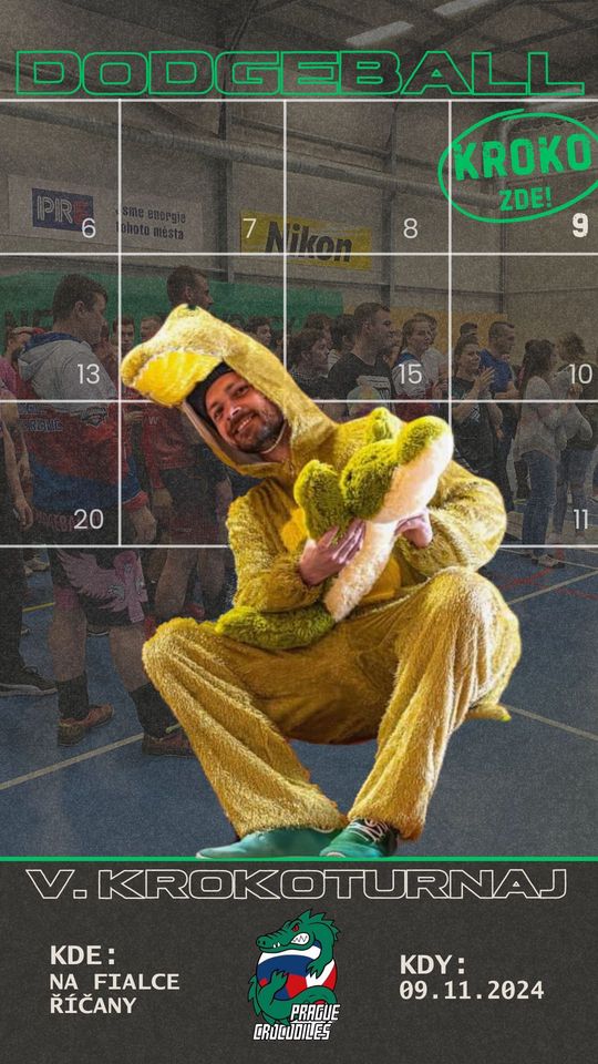 V. Krokoturnaj - dodgeball pro všechny