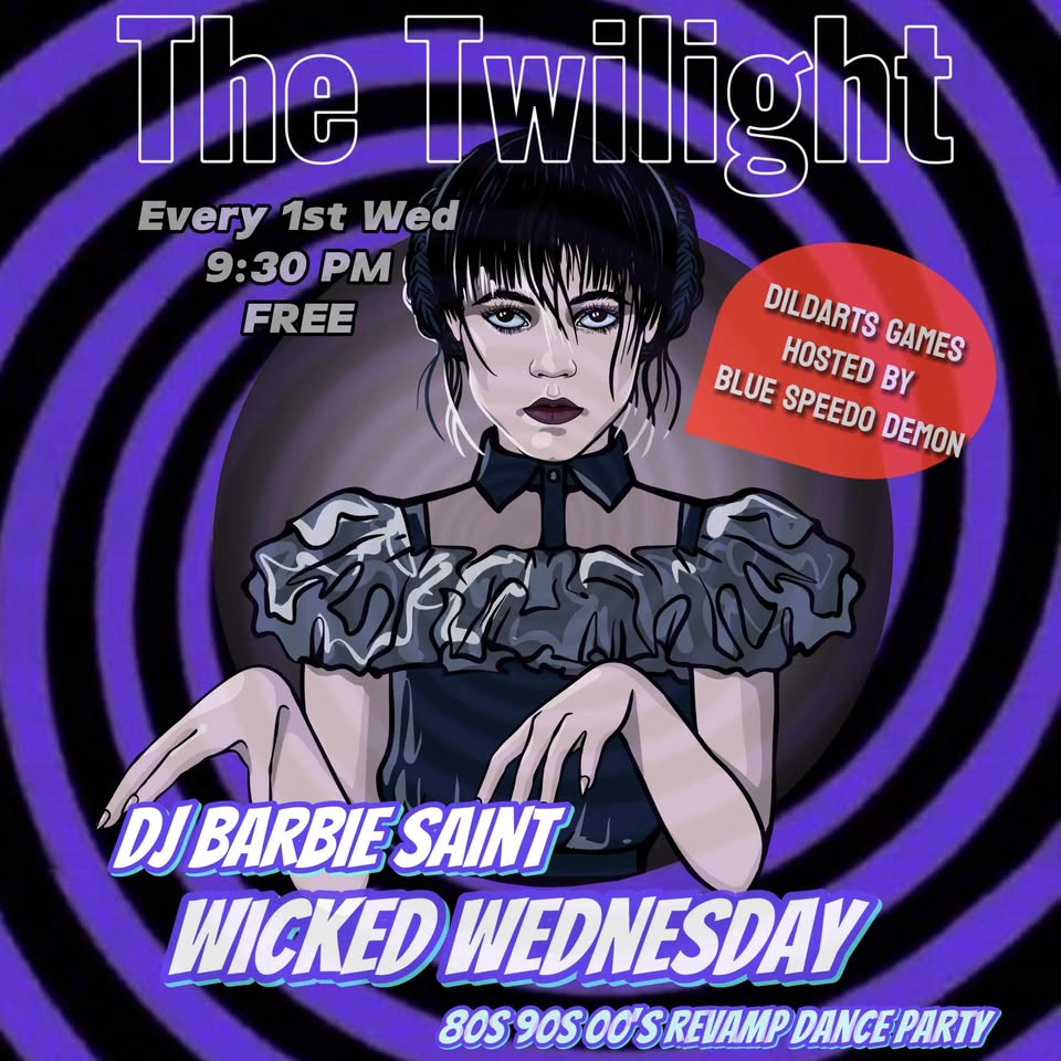 WICKED WEDNESDAY WITH DILDART GAMES (NOW EVERY 1ST WEDNESDAY NO COVER)