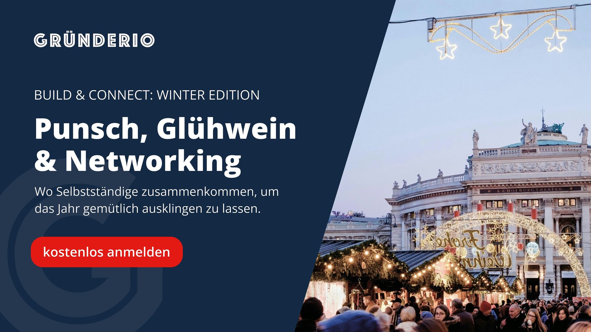 Build & Connect Winter Edition: Punsch, Glühwein & Networking
