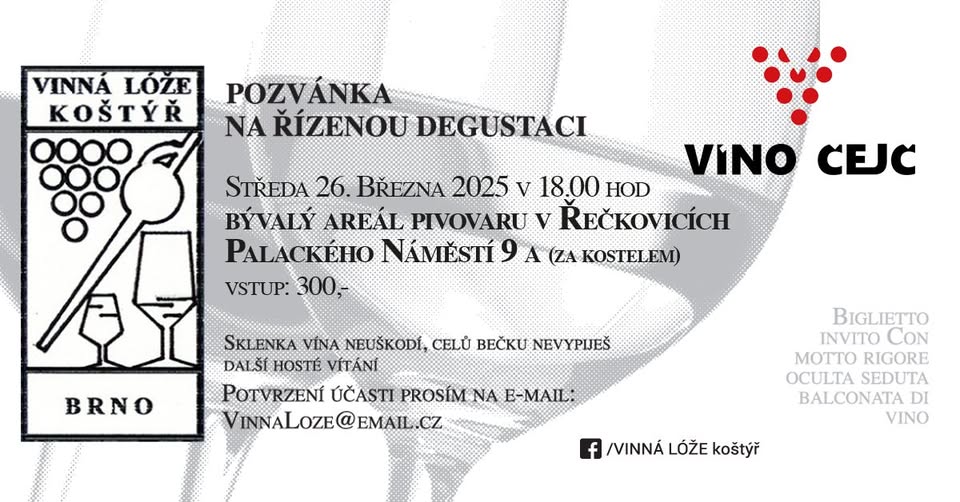 Řízená degustace vinařství Víno Čejč