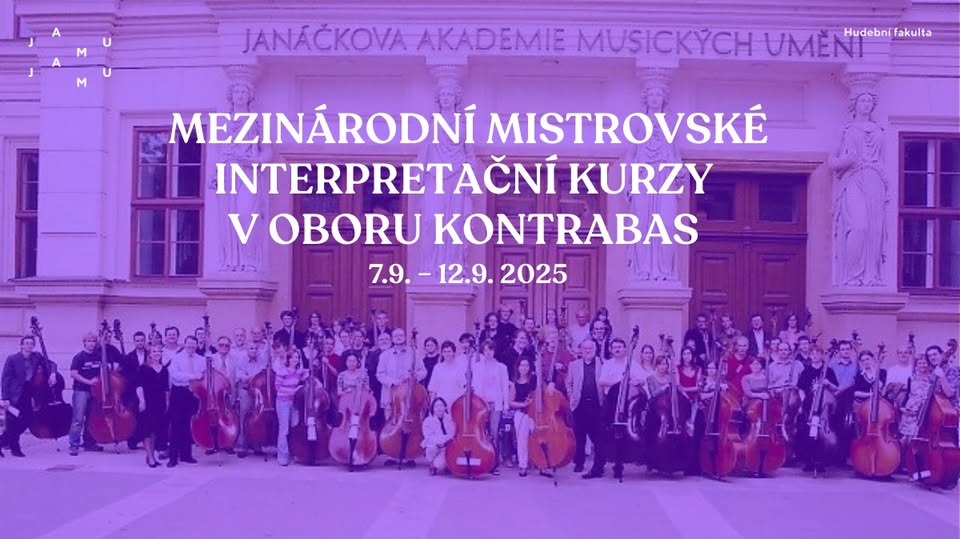 Koncert pedagogů Mezinárodních mistrovských interpretačních kurzů v oboru kontrabas