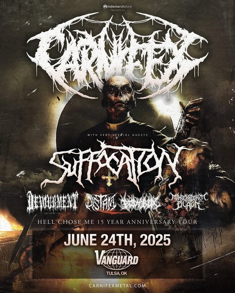 CARNIFEX "HELL CHOSE ME 15 YEAR ANNIVERSARY TOUR"