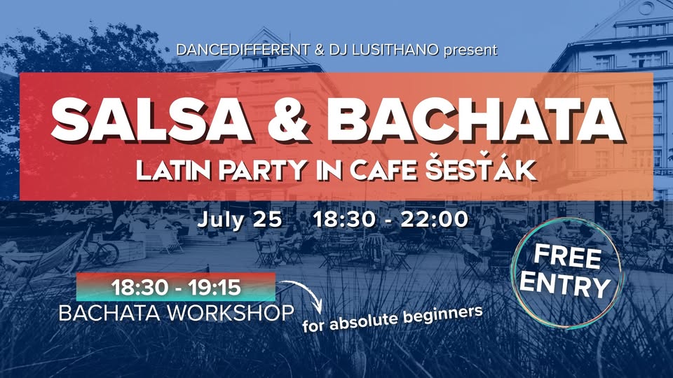 Cuban Salsa & Bachata | Latin Party in Café Šesťák