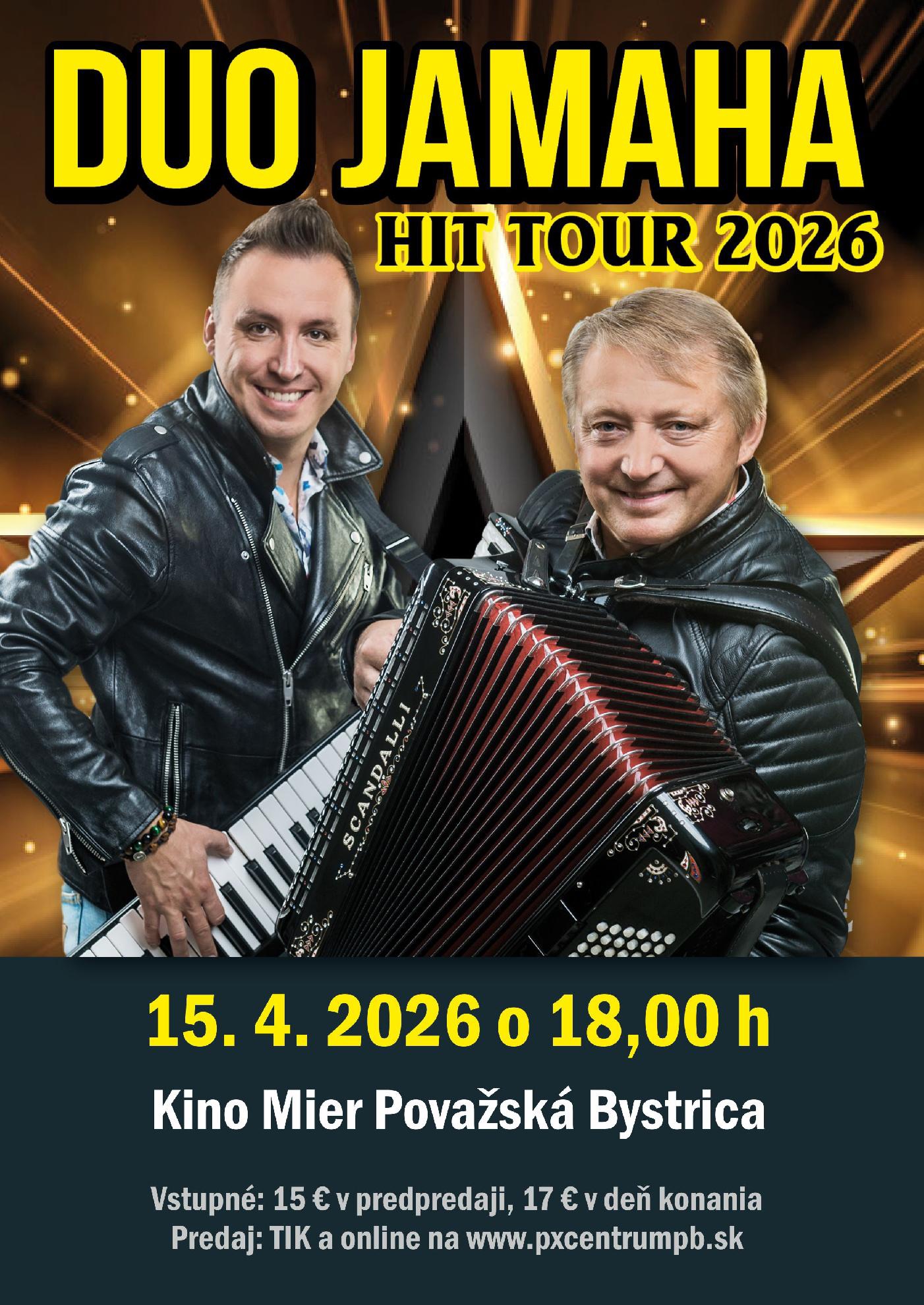Koncert DUO JAMAHA Považská Bystrica