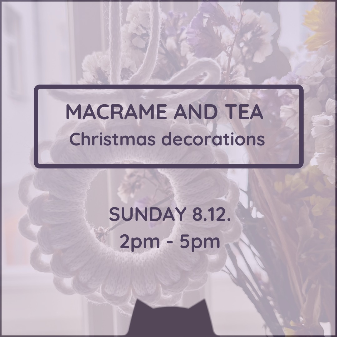 Macrame and Tea: Christmas decorations