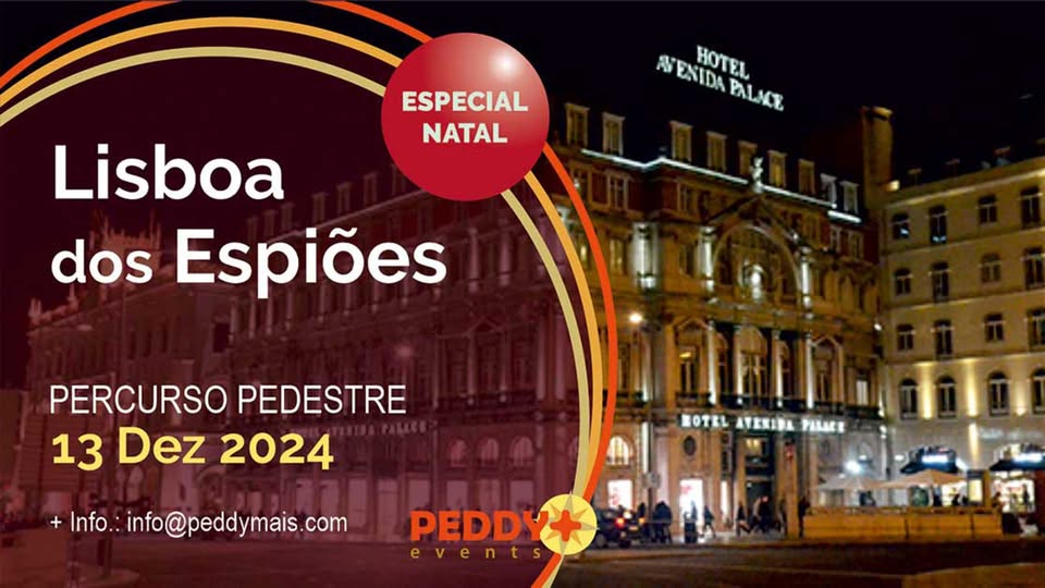 Percurso Pedestre "Lisboa dos Espiões" (ESPECIAL NATAL)