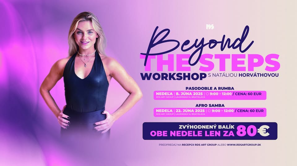 BEYOND THE STEPS | Tanečný workshop s Natáliou Horváthovou