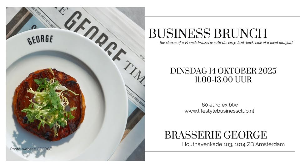 Brunch Brasserie GEORGE Amsterdam