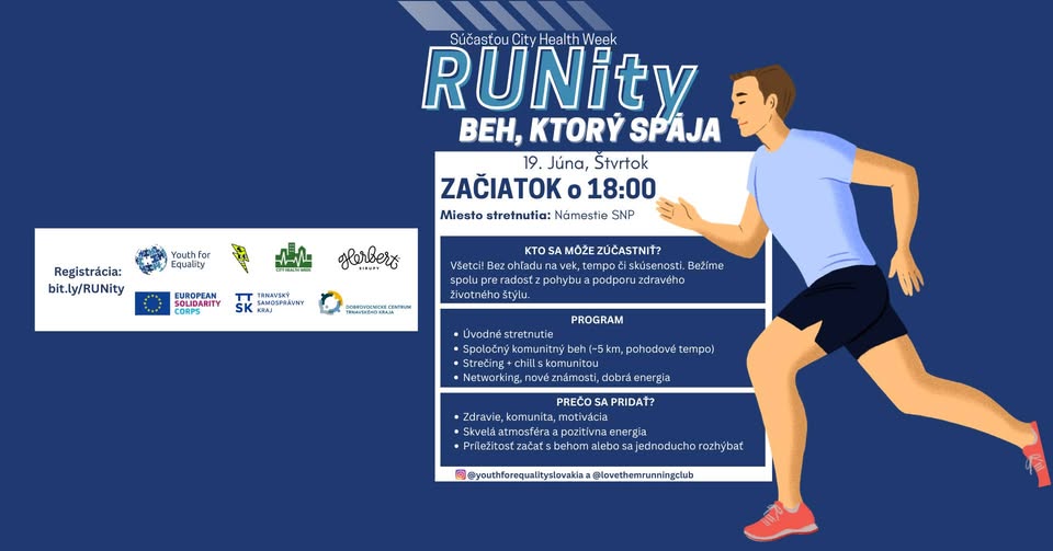 RUNity - beh, ktorý spája