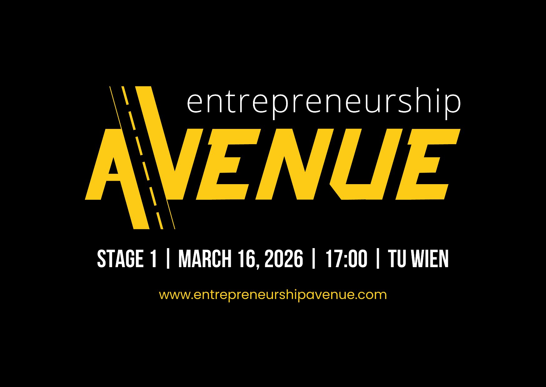 Entrepreneurship Avenue 2026 Stage 1