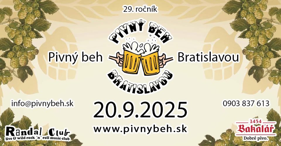 Pivný beh Bratislavou 29