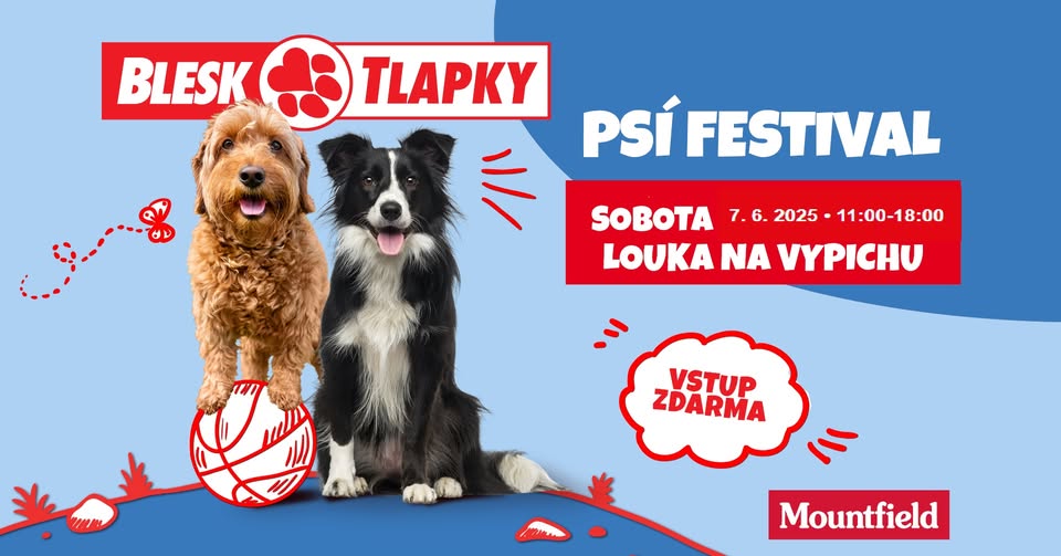 Psí festival BLESK TLAPKY 2025