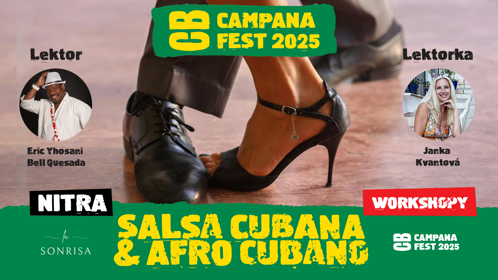 SALSA CUBANA  a AFRO & SON CUBANO - workshopy (CAMPANA Fest 2025)