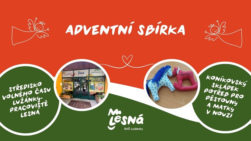 Adventní sbírka pro děti z pěstounských rodin