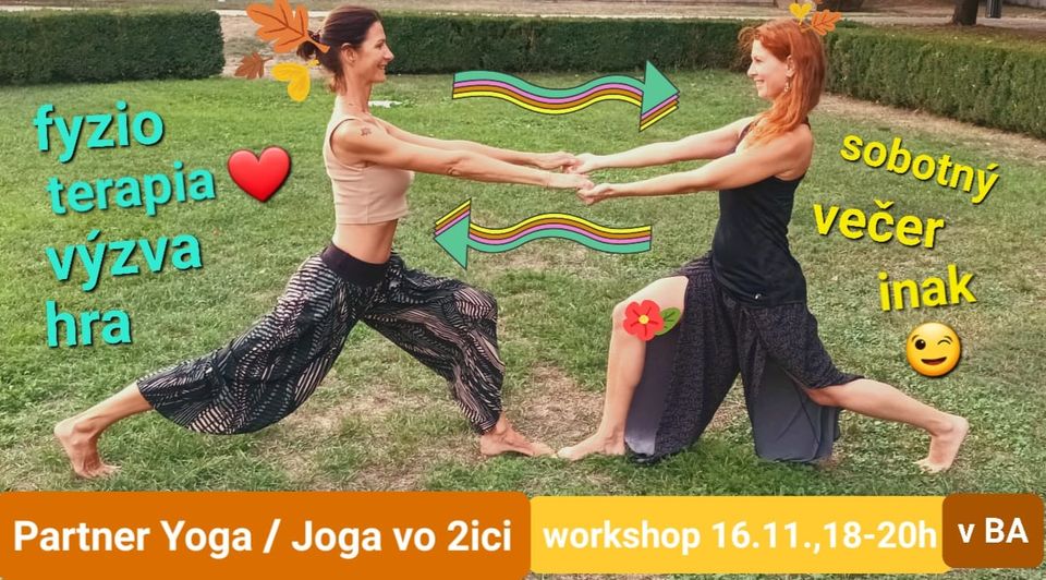 Partner yoga - joga vo 2ici
