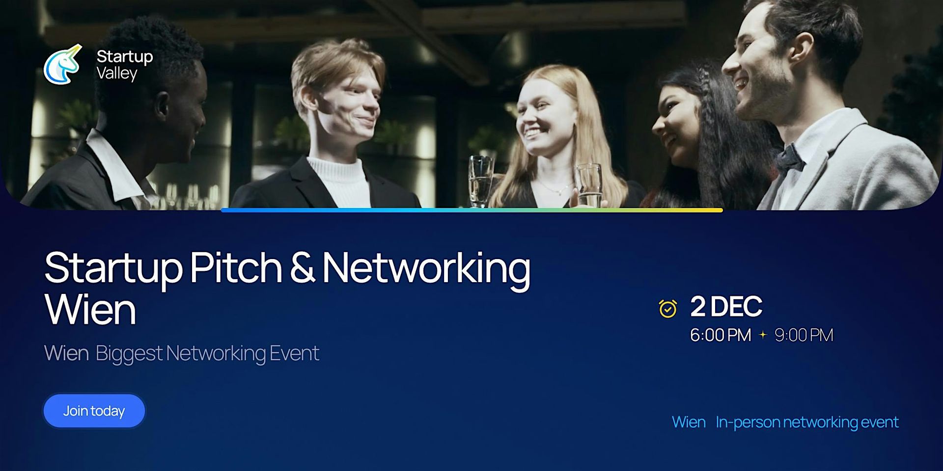 Startup‑Pitch & Networking Wien