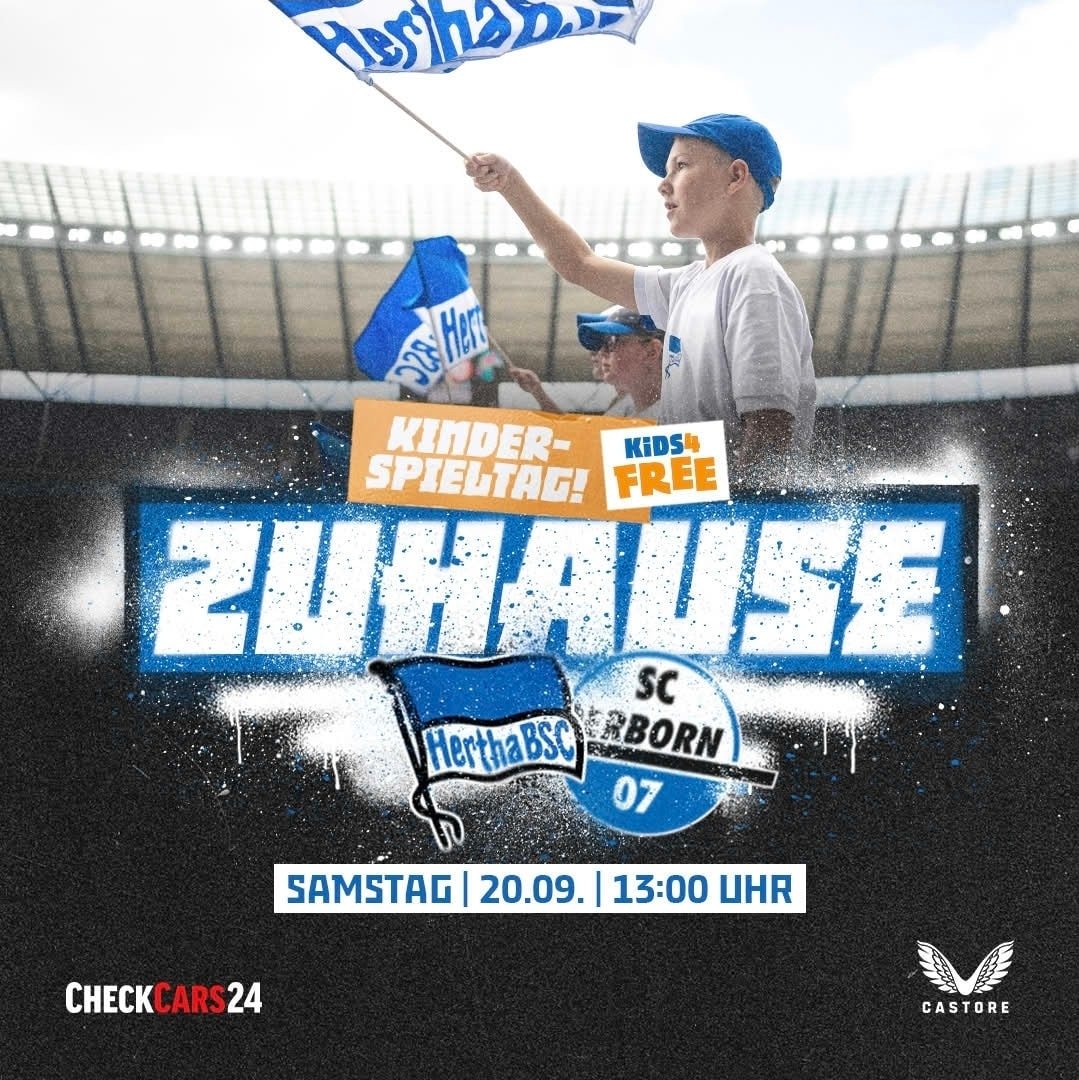 2. Bundesliga: 06. Matchday = Hertha BSC GG SC Paderborn 07