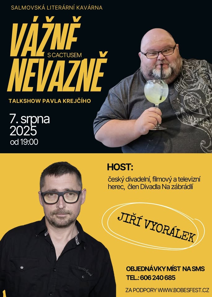 TALK SHOW - VÁŽNĚ NEVÁŽNĚ s Cactusem